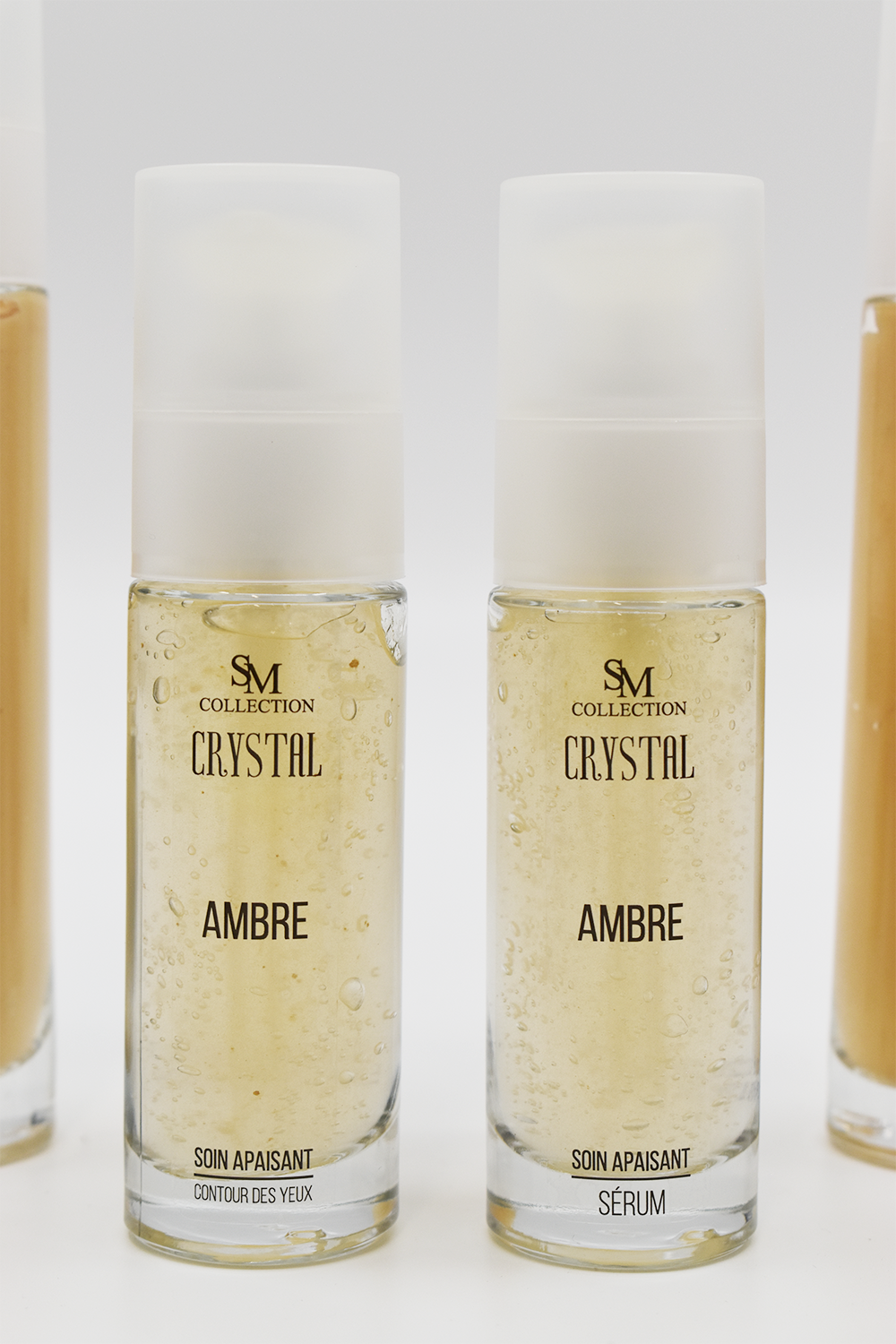 Crème contour des yeux à la poudre d'ambre 30ml 100% naturelle