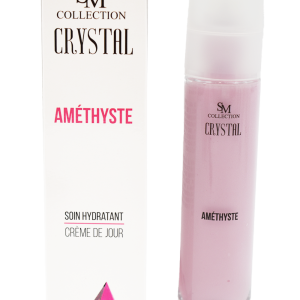 Crème de jour à la poudre d'améthyste 50ml 100% naturelle