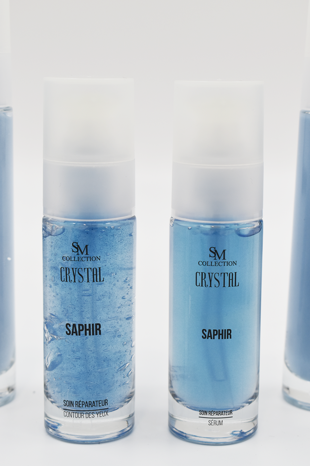 Crème pour le contour des yeux à la poudre de saphir 30ml 100% naturelle